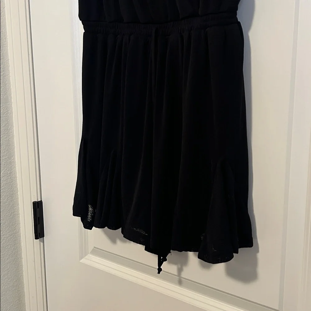 Blue Rain Black Spaghetti Strap Romper Size Medium - Picture 5 of 10